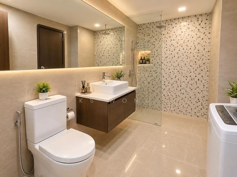 Kediaman Servis untuk Disewa di Regalia Residence - KS Wong - Bathroom - PropertyGuru.com.my