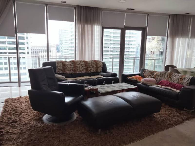 Kediaman Servis untuk Disewa di K Residence @ KLCC - Michael Au - Living Room - PropertyGuru.com.my