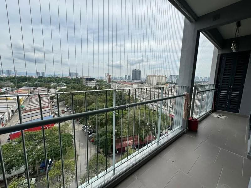 Kediaman Servis untuk Disewa di Fortune Centra - Josh Yong - Balcony - PropertyGuru.com.my