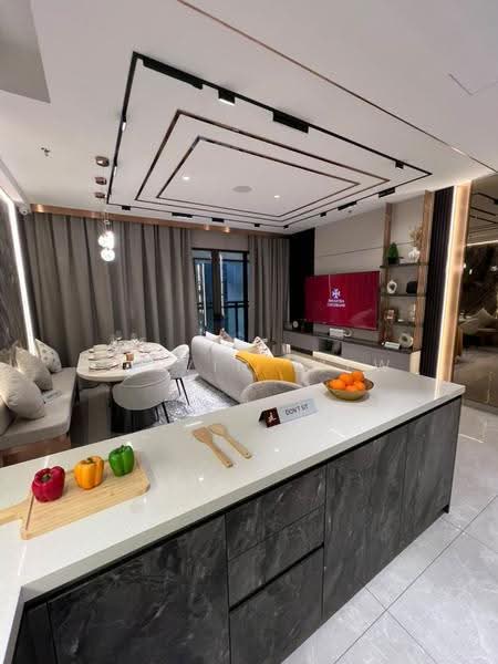 Service Residence for Sale at Binastra Cochrane - Calvin Siew - Living Room - PropertyGuru.com.my