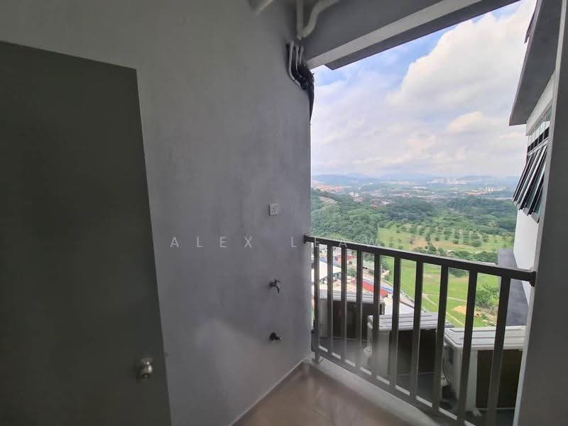 Service Residence for Rent at B11 Parkland Residence - Alex Leaw - Balcony - PropertyGuru.com.my