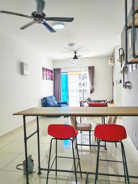 Service Residence for Sale at Sky Habitat - Simon Wang - Living Room - PropertyGuru.com.my