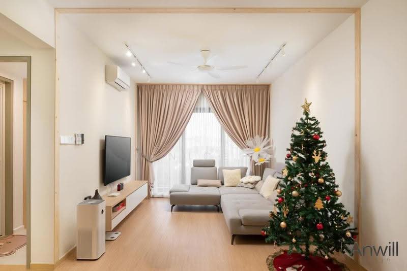 Kondominium untuk Dijual di Par 3 Condo & Condo Villa - Jenice L - Living Room - PropertyGuru.com.my