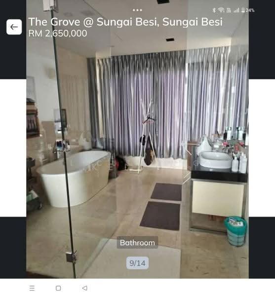 Rumah Berkembar untuk Dijual di Lake Fields (Sungai Besi) - Kelvin Tan - Bathroom - PropertyGuru.com.my