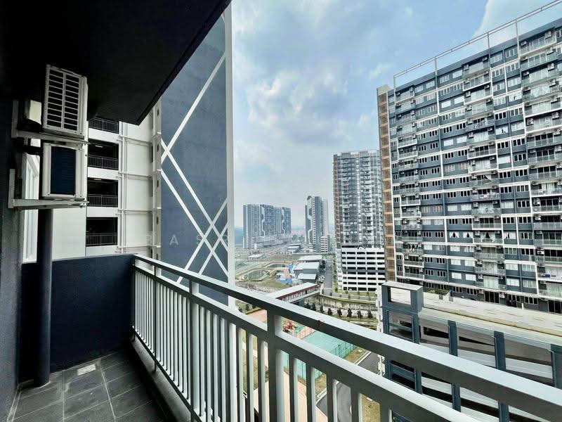 Kondominium untuk Dijual di Residensi Adelia 2 - Basri Munir - Balcony - PropertyGuru.com.my