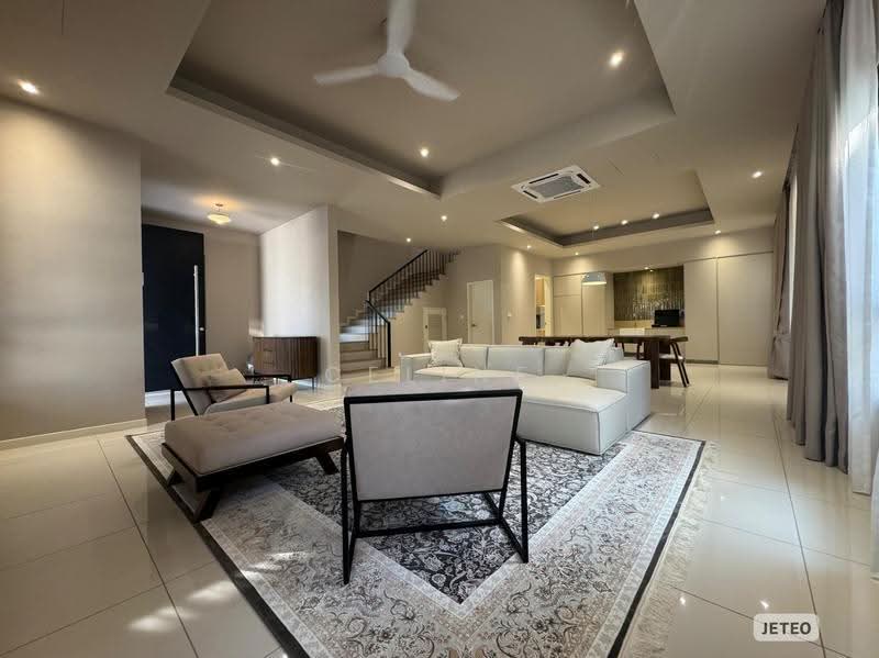 Bungalow House for Rent in Eco Sanctuary (Telok Panglima Garang) - Celine Khoo - Living Room - PropertyGuru.com.my
