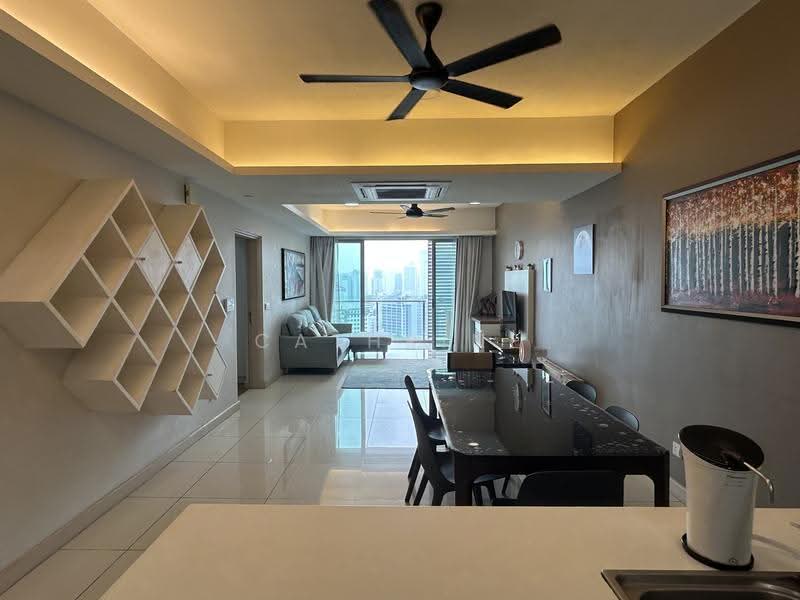 Service Residence for Sale at Suasana Bukit Ceylon / Raja Chulan Residences - Cathrine Lin - Living Room - PropertyGuru.com.my