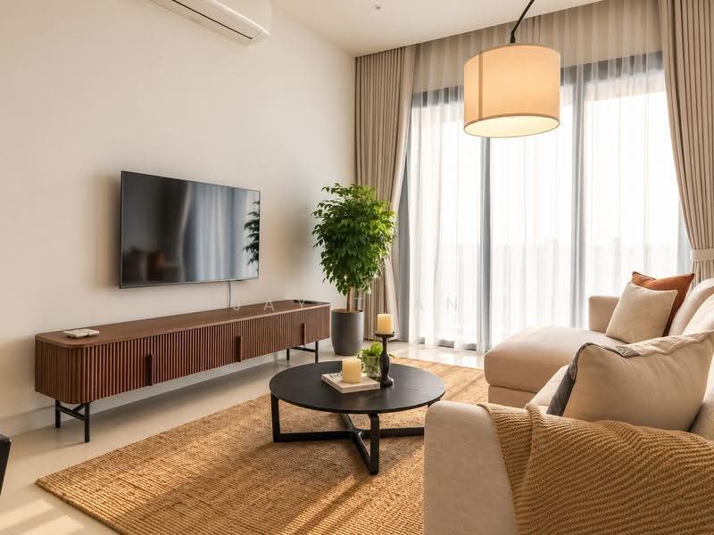 Service Residence for Sale at ViiA Residences - Jay Tian - Living Room - PropertyGuru.com.my