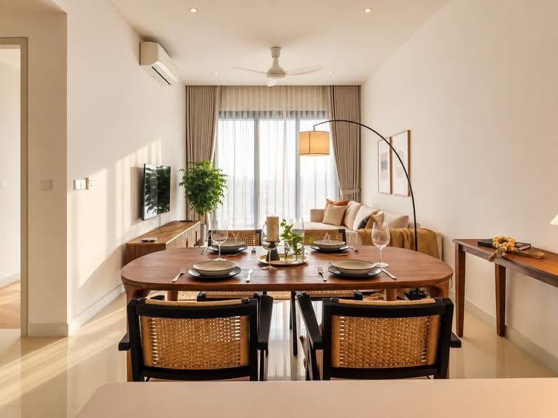 Service Residence for Sale at ViiA Residences - Jay Tian - Dining Room - PropertyGuru.com.my