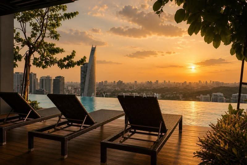 Service Residence for Sale at ViiA Residences - Jay Tian - Rooftop Infinity Pool - PropertyGuru.com.my