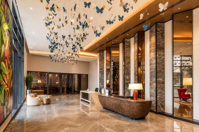 Service Residence for Sale at ViiA Residences - Jay Tian - Grand Lobby & Waiting Lounge - PropertyGuru.com.my