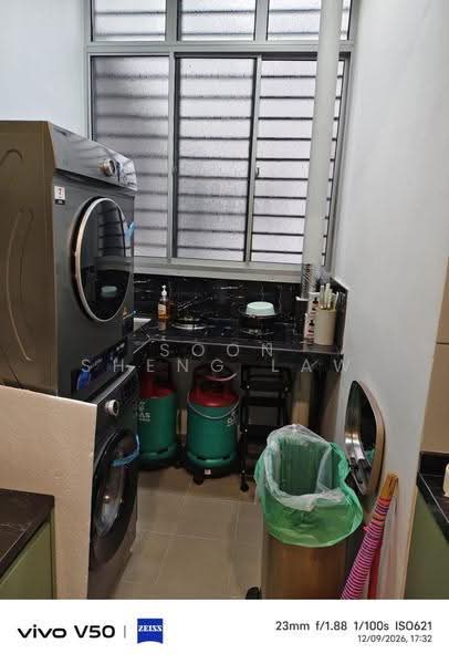 Pangsapuri untuk Disewa di Residensi Brickfields - Soon Sheng Law - Kitchen - PropertyGuru.com.my