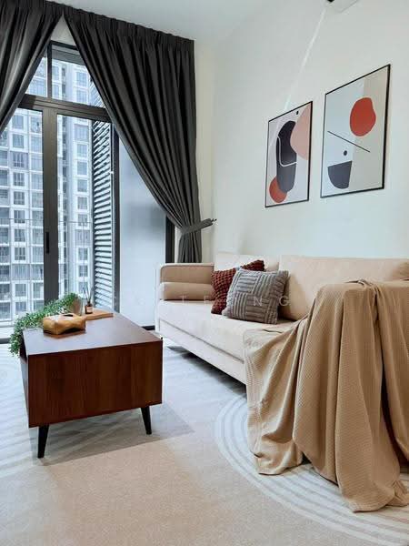 Kondominium untuk Disewa di Altris Residences @ The Quartz WM - CK Teong - Living Room - PropertyGuru.com.my