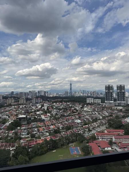 Kediaman Servis untuk Dijual di Kensho Residence - Ray Chong - View from balcony - PropertyGuru.com.my
