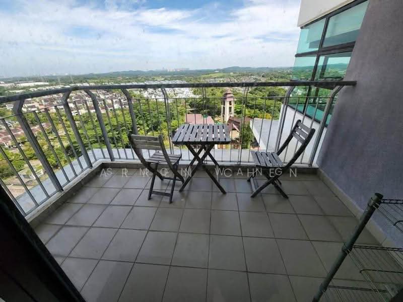 Kondominium untuk Dijual di Ujana Executive Apartment - Simon Wang - Balcony - PropertyGuru.com.my