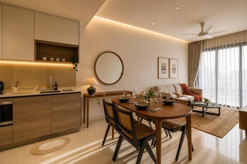 Service Residence for Sale at ViiA Residences - Jay Tian - Dining Area - PropertyGuru.com.my