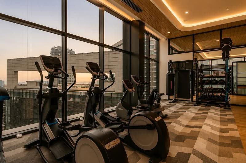 Service Residence for Sale at ViiA Residences - Jay Tian - Gym - PropertyGuru.com.my