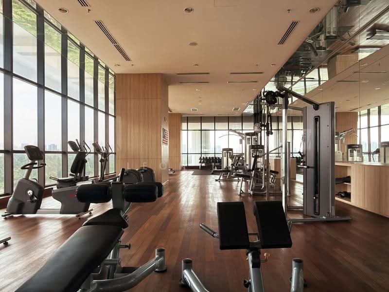 Kediaman Servis untuk Dijual di Senada Residence @ KLGCC Resort - Leon Lee - Gym - PropertyGuru.com.my