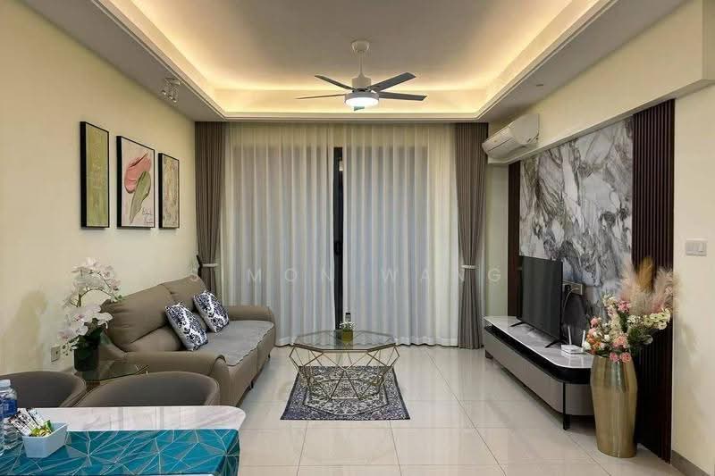 Kediaman Servis untuk Dijual di R&F Princess Cove Phase 1 - Simon Wang - Living Room - PropertyGuru.com.my