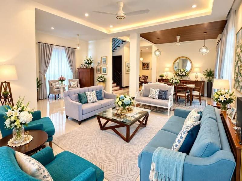 Semi-Detached House for Sale in Desa Sri Hartamas (Sri Hartamas) - Ibrahim Iderus - Living Room - PropertyGuru.com.my