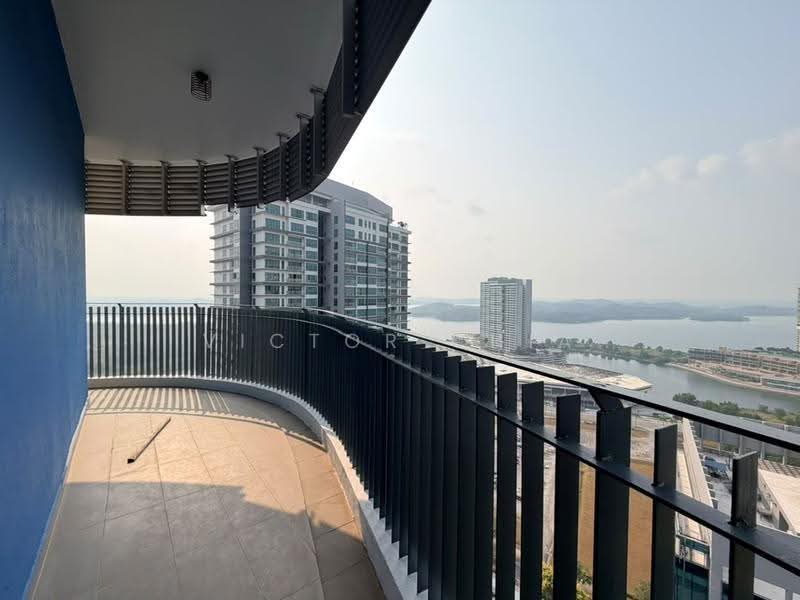 Kediaman Servis untuk Disewa di Encorp Marina - Victor Chia - Balcony - PropertyGuru.com.my