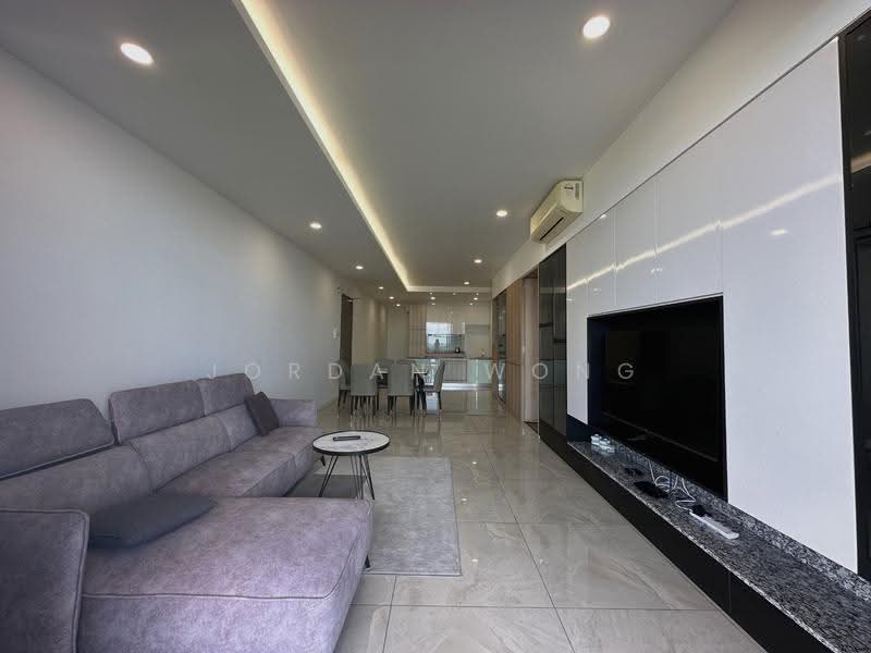 Kondominium untuk Disewa di The WaterEdge (Pinggiran Air) - Jordan Wong - Living Room - PropertyGuru.com.my