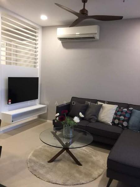 Kediaman Servis untuk Disewa di Arcoris Residences - Edward Yap - Living Room - PropertyGuru.com.my