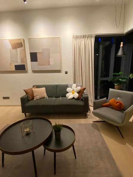 Service Residence for Rent at Star Residences Two - Daniel Kok - Living Room - PropertyGuru.com.my