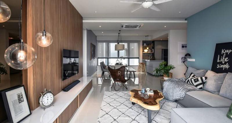 Kediaman Servis untuk Dijual di M Aurora - Victor Lim - Living Room - PropertyGuru.com.my