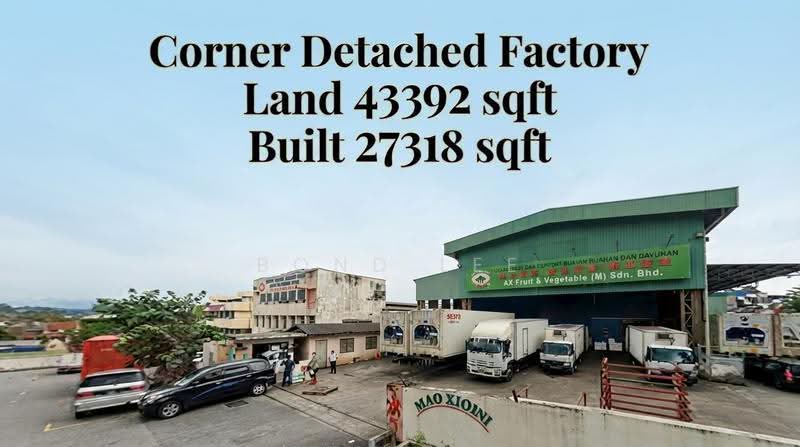 Detached Factory for Sale in Taman Perindustrian Ehsan Jaya (Kepong) - Bond Lee - Exterior - PropertyGuru.com.my