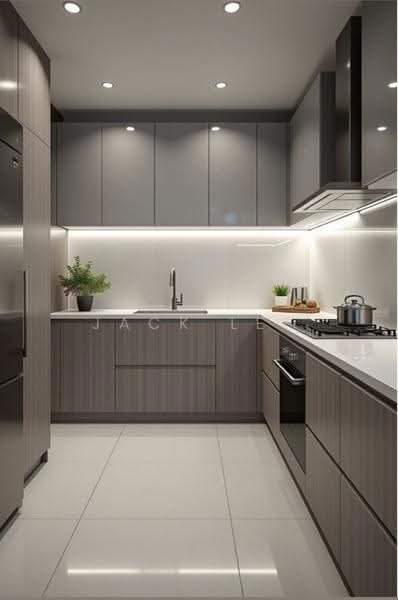 Service Residence for Sale at TRX Residences - Jack Lee - Kitchen - PropertyGuru.com.my