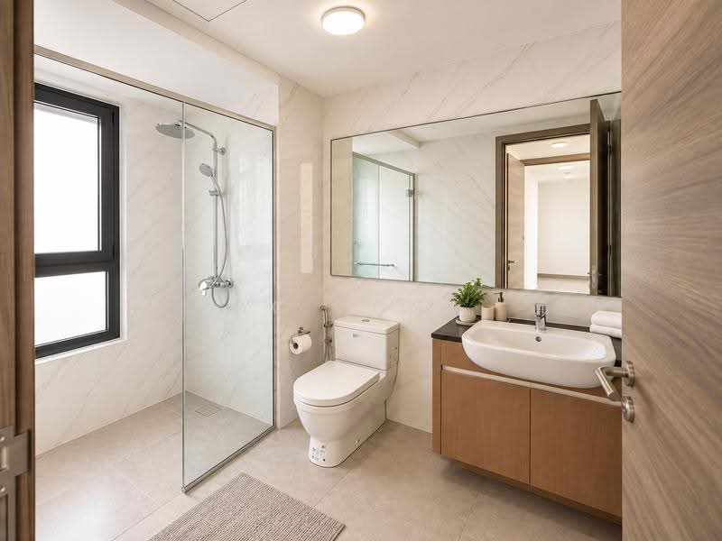 Kediaman Servis untuk Dijual di Agile Bukit Bintang - YC Wong - Master Bathroom - PropertyGuru.com.my