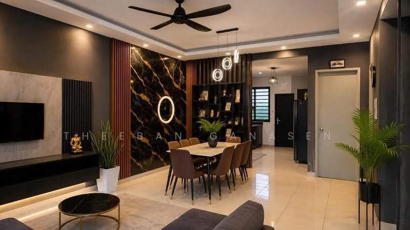 Rumah Teres untuk Disewa di Rawang (Selangor) - Theeban Ganasen - Living Room - PropertyGuru.com.my