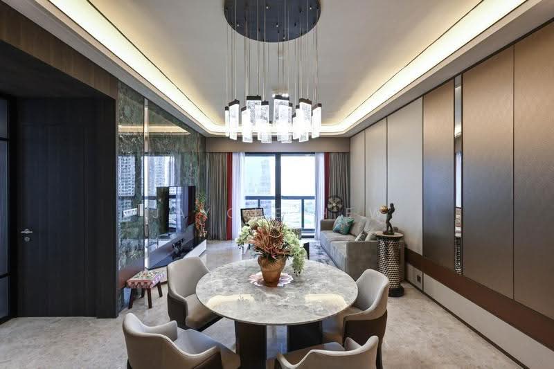 Service Residence for Sale at TRX Residences - Jaycie Hew - Living Room - PropertyGuru.com.my
