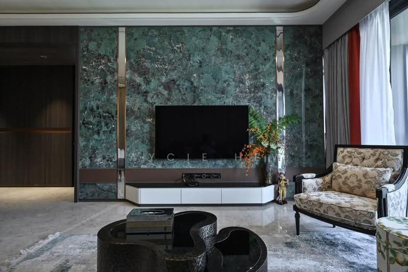 Service Residence for Sale at TRX Residences - Jaycie Hew - Living Room - PropertyGuru.com.my