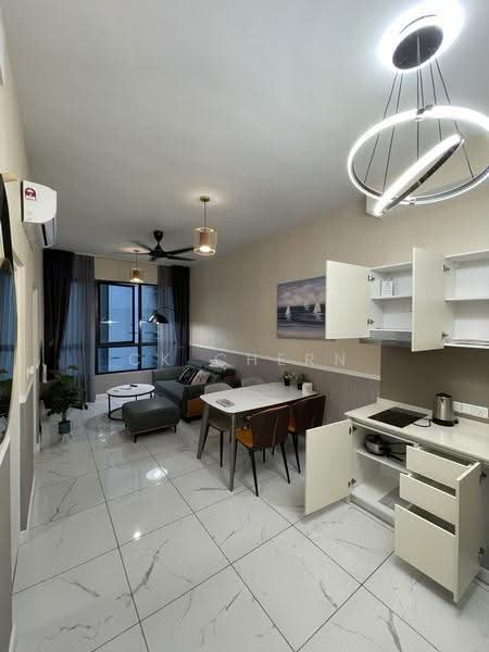 Service Residence for Rent at Cubic Botanical - CK Chern - Living Room - PropertyGuru.com.my