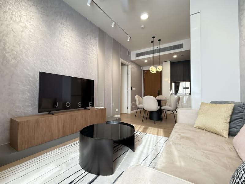 Service Residence for Rent at TRX Residences - Joseph Cheah - Living Room - PropertyGuru.com.my