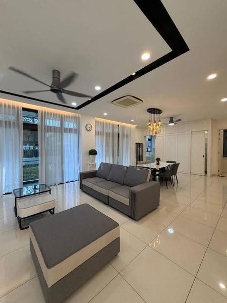 Rumah Kluster untuk Dijual di Eco Botanic (Iskandar Puteri (Nusajaya)) - Kinki Teow - Living Room - PropertyGuru.com.my
