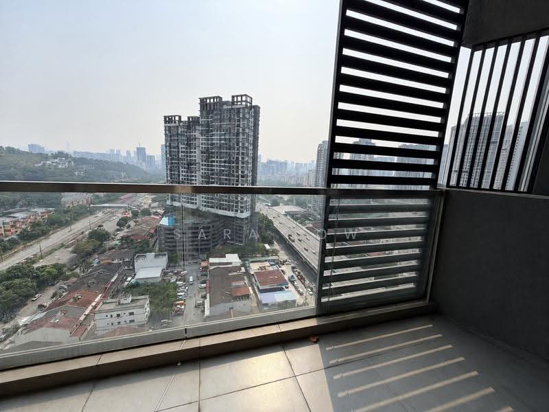 Service Residence for Sale at Petalz Residences - Sara Low - Balcony - PropertyGuru.com.my