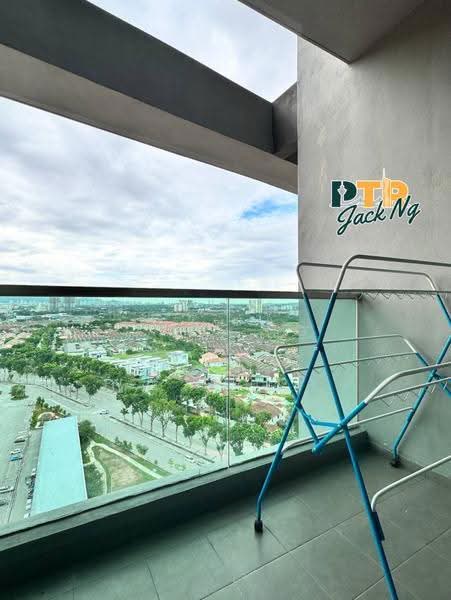 Kondominium untuk Disewa di Evoke Residence - Jack Ng - Balcony - PropertyGuru.com.my