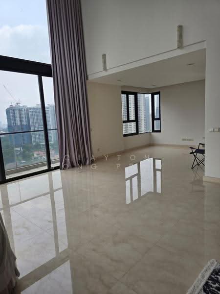 Condominium for Sale at Lumina Kiara - Clayton Song PBMV - Living Room - PropertyGuru.com.my