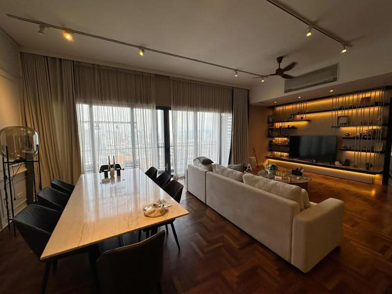 Service Residence for Rent at The Mews - Michael Au - Living Room - PropertyGuru.com.my