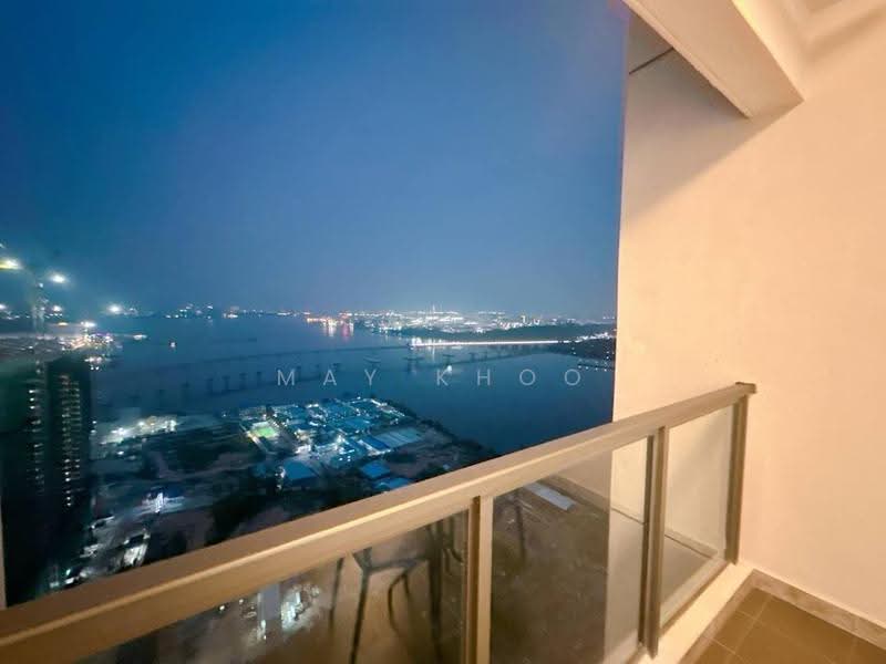 Kondominium untuk Dijual di R&F Princess Cove Phase 2-Seine Region - May Khoo - Balcony - PropertyGuru.com.my