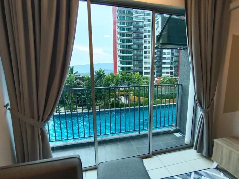 Kediaman Servis untuk Disewa di The Zizz @ Damansara North - Wilson Yap - Balcony - PropertyGuru.com.my