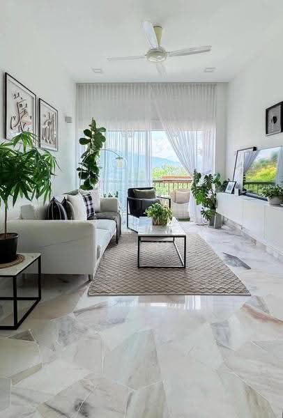 Pangsapuri untuk Dijual di Sri Kenangan - Hazeman Omar - Living Room - PropertyGuru.com.my