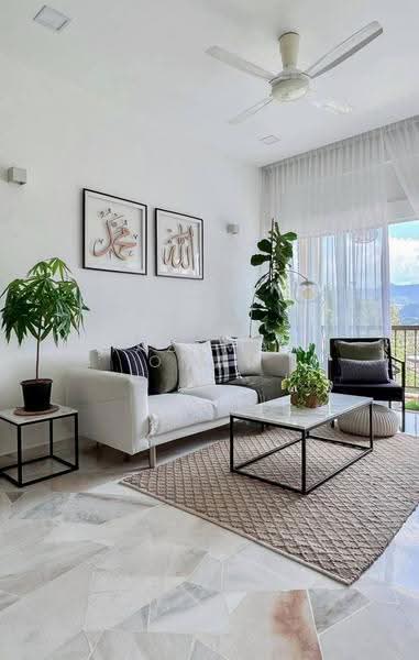 Pangsapuri untuk Dijual di Sri Kenangan - Hazeman Omar - Living Room - PropertyGuru.com.my