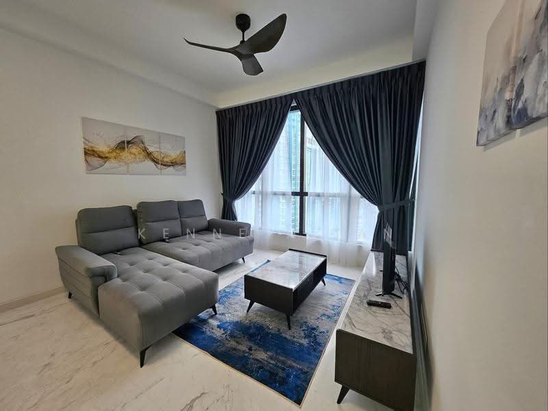 Service Residence for Sale at Setia Sky 88 - Kenneth Tan - Living Room - PropertyGuru.com.my