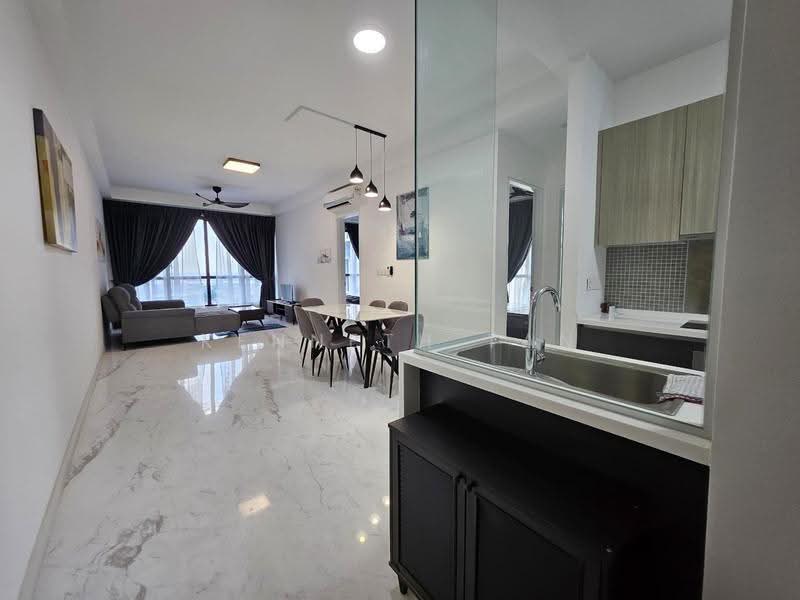 Service Residence for Sale at Setia Sky 88 - Kenneth Tan - Living Room - PropertyGuru.com.my