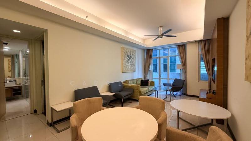 Service Residence for Rent at Cormar Suites (Fraser Place (Lot 163)) - Caroll Tai - Living Room - PropertyGuru.com.my