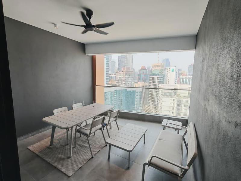 Service Residence for Rent at Skylon Residences - Eldon Lim - Balcony - PropertyGuru.com.my